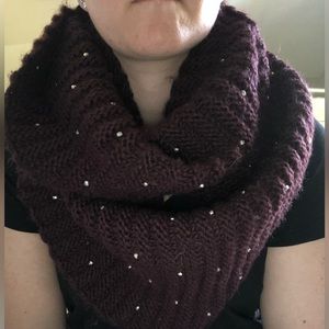 Mossimo Maroon Infinity Scarf